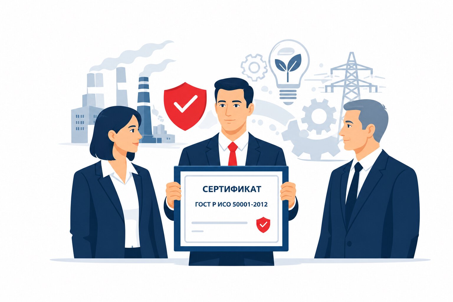 Оформление сертификата ГОСТ Р ИСО 50001-2012 в Костроме и по всей Костромской области