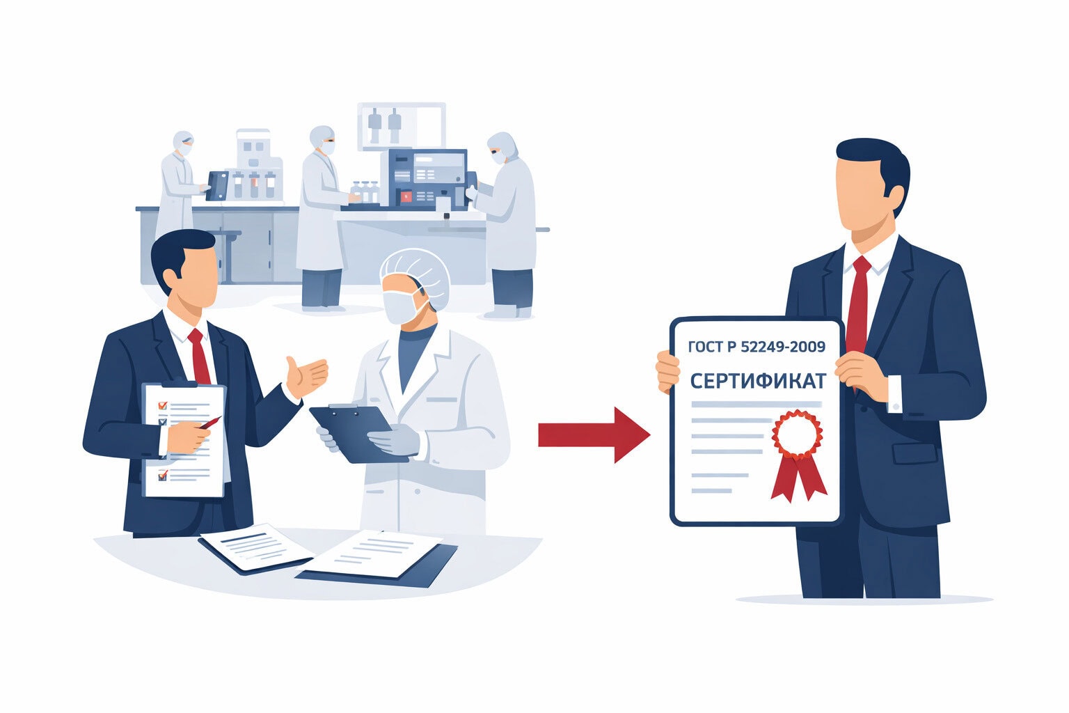 Процедура сертификации ГОСТ Р 52249-2009 в Костроме