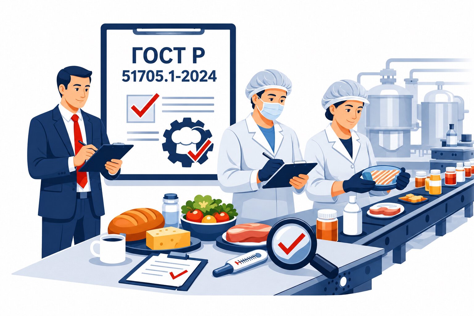 Оформление ГОСТ Р 51705.1 2024 ХАССП в Костроме