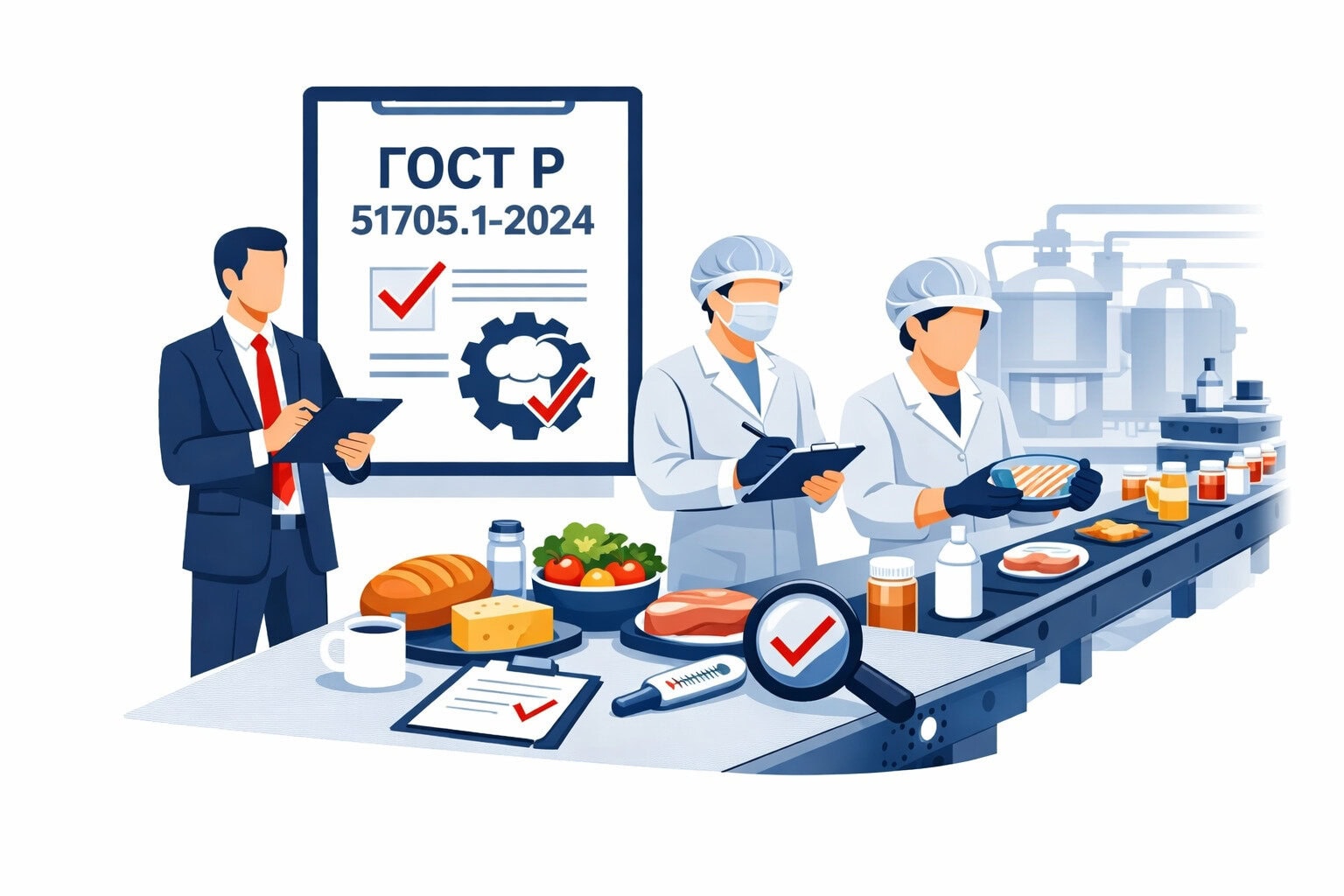 Оформление ГОСТ Р 51705.1 2024 ХАССП в Костроме